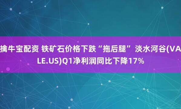 擒牛宝配资 铁矿石价格下跌“拖后腿” 淡水河谷(VALE.US)Q1净利润同比下降17%